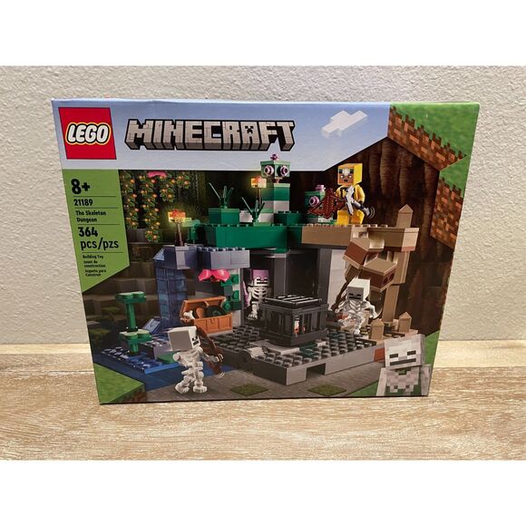 LEGO Minecraft The Skeleton Dungeon (21189) New Sealed Box - Picture 1 of 2